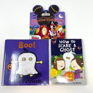 Kids Toddler Halloween Book Bundle